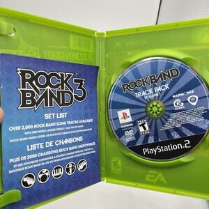 Rock Band Track Pack 1 (Sony PlayStation 2, 2008) PS2 With Insert